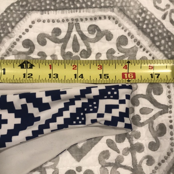 Navy and White Bikini - Picture 4 of 8